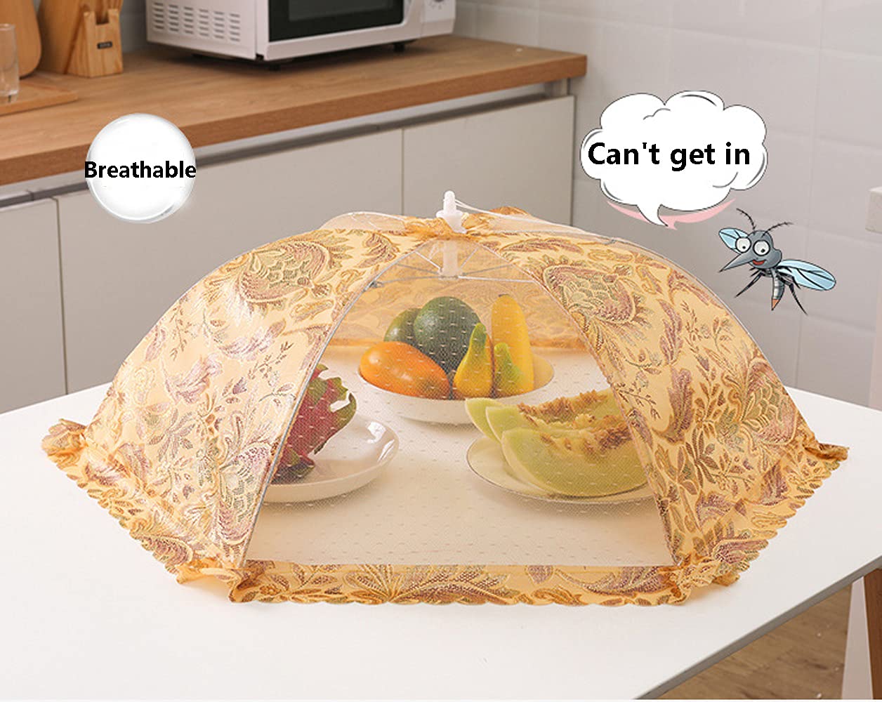 Printed Style Large Pop-Up Mesh Food Cover