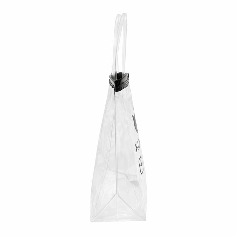 KUNFAIT Transparent Tote Bag for Travel Cosmetics | Organise Toiletry Kits for Men & Women