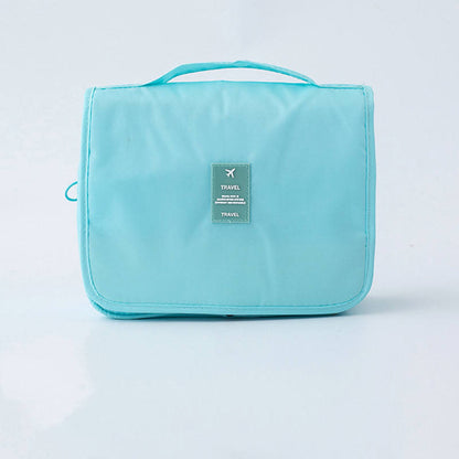 KUNFAIT Hanging Cosmetic Bag with Hook – Waterproof Travel Toiletry Organizer