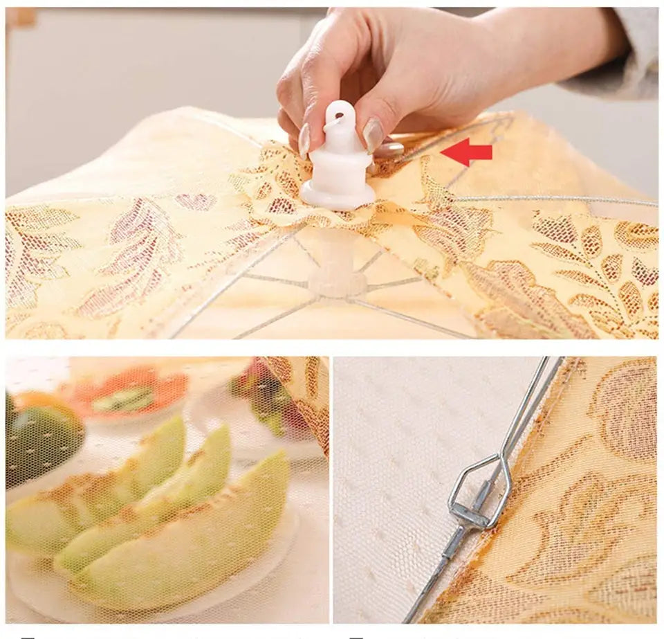 Printed Style Large Pop-Up Mesh Food Cover