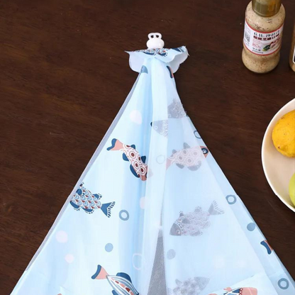 Premium Food Covering Tent | Foldable Umbrella Net with Pop-up Lid | Large Size (FISH MESHMASTER)
