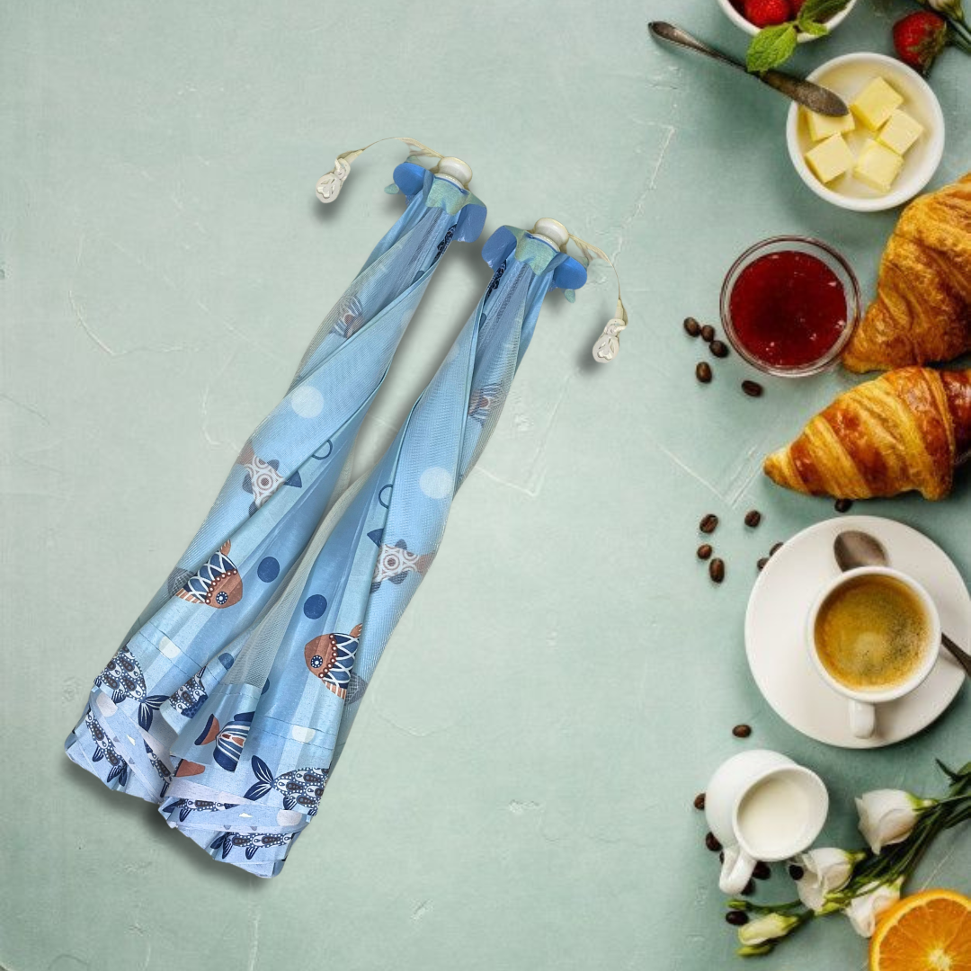 Premium Food Covering Tent | Foldable Umbrella Net with Pop-up Lid | Large Size (FISH MESHMASTER)