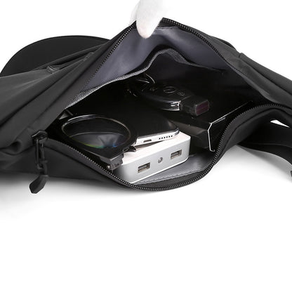 Kunfait's Unisex Boomerang Styled Crossbody Waterproof Travel Sling Bag