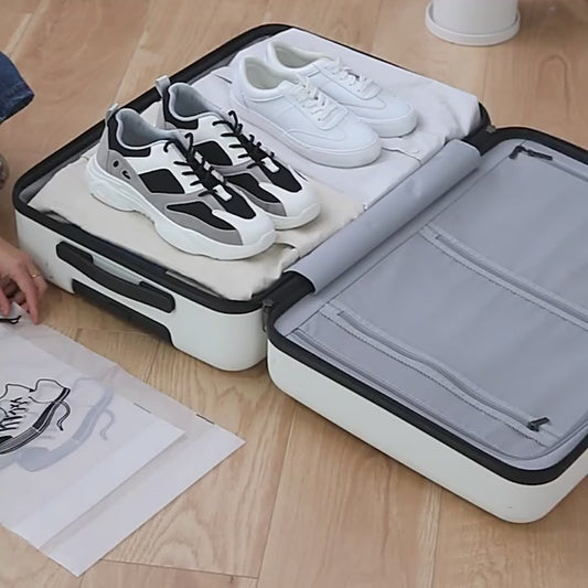 KUNFAIT Shoe Bags for Travel | Drawstring Packing Bags | Dustproof Waterproof Portable Storage Bags