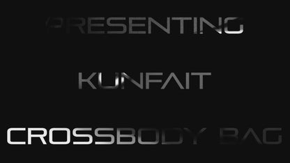 Kunfait's Unisex Boomerang Styled Crossbody Waterproof Travel Sling Bag